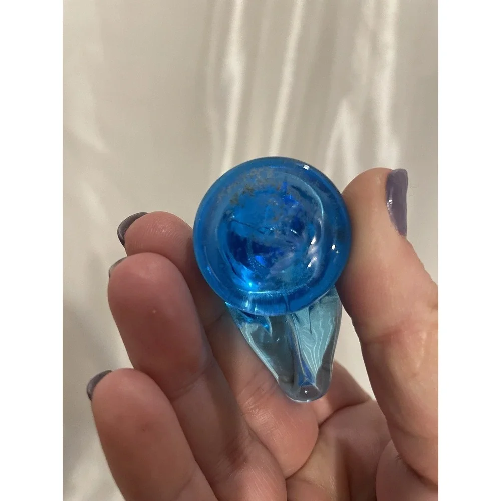 Small bluebird of happiness figurine vintage Happy Little Bluebird 2